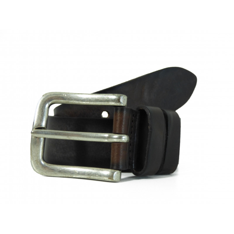 Ceinture en cuir Marron foncé Bernd Götz Homme Ceinture en cuir Marron foncé Bernd Götz Homme