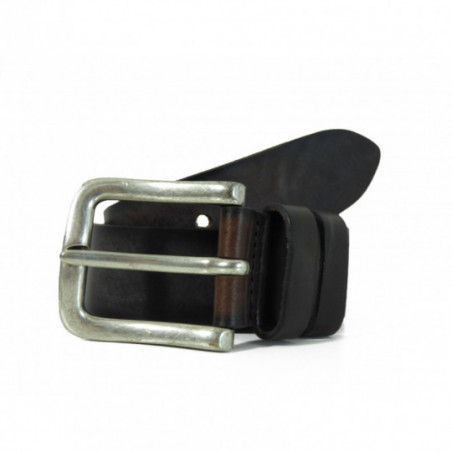 Ceinture en cuir Marron foncé Bernd Götz Homme