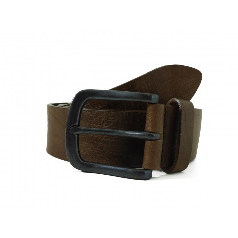 Ceinture Homme en cuir Bernd Götz Marron Foncé tendance Ceinture Homme en cuir Bernd Götz Marron Foncé tendance