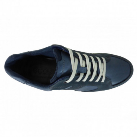 Baskets Ecco Homme en cuir Navy