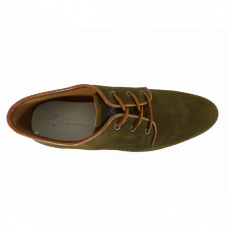 Chaussures Kdopa en cuir kaki Nubuck tendance Chaussures Kdopa en cuir kaki Nubuck tendance