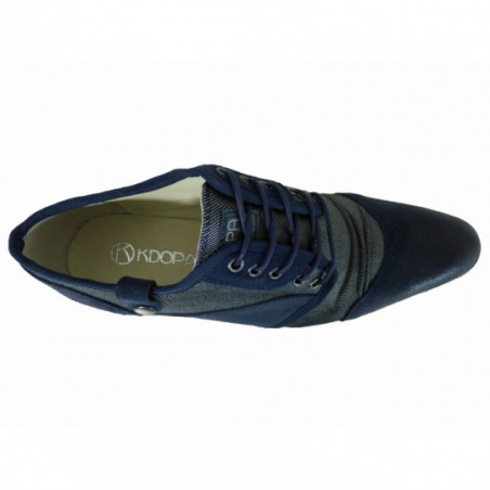 Chaussures Noires Tendances Kdopa en cuir et tissus Chaussures Noires Tendances Kdopa en cuir et tissus