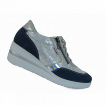 Chaussure à talon compensé Mephisto en cuir Confort Femme