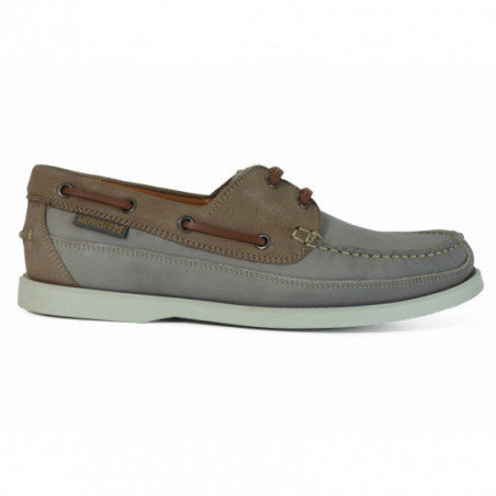 Mocassins Mephisto Boating Gris clair Confort