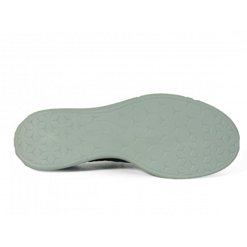 Baskets Femme Ecco en cuir Noir