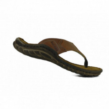 Entre Doigts Josef Seibel en cuir Castagne