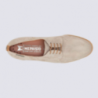 Chaussures de ville derby en cuir vernis Mephisto Camel