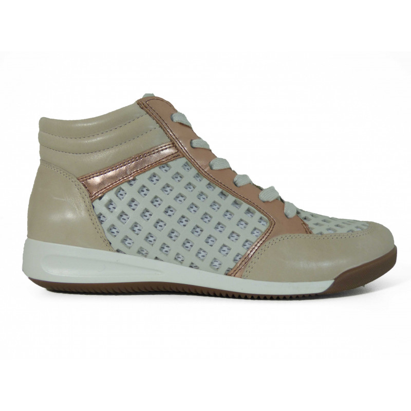 Baskets Ara en cuir à tige montante tendance