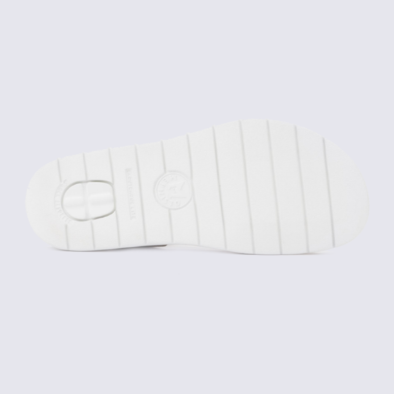 Nu-pied en Cuir Mephisto Confort à brides