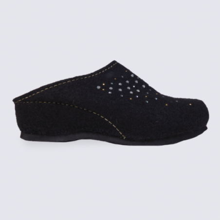 Chaussons chauds Ara tendance et confort Noir