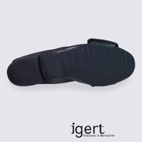 Ballerines K&S en cuir avec boucle en coeur Ballerines K&S en cuir avec boucle en coeur