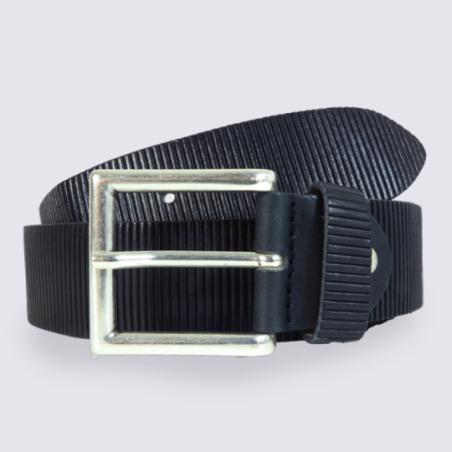 Ceinture homme Bernd Götz noir en cuir