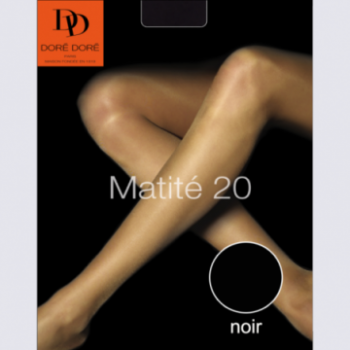 Collants Doré Doré collants 20D  femme noir