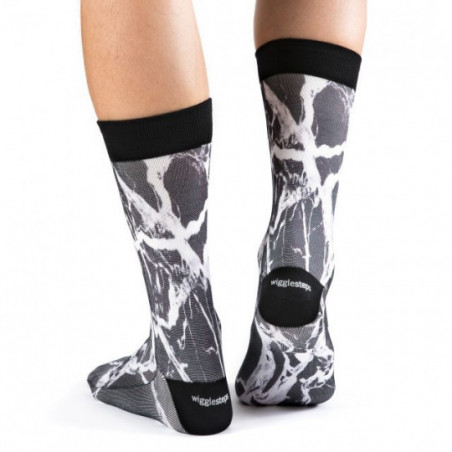 Chaussettes Homme Wigglesteps tendance à motif marbre