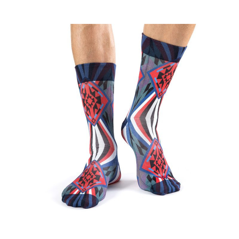Chaussettes Homme Wigglesteps tendance à motif losanges