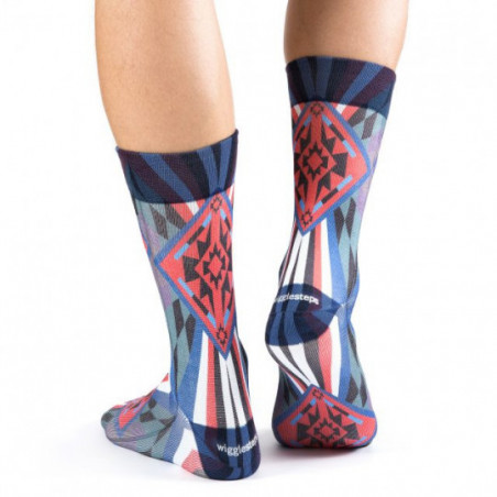 Chaussettes Homme Wigglesteps tendance à motif losanges