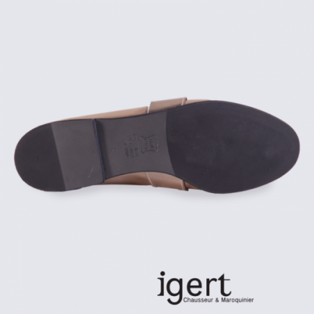Loafer K&S en cuir rose cristal tendance Loafer K&S en cuir rose cristal tendance