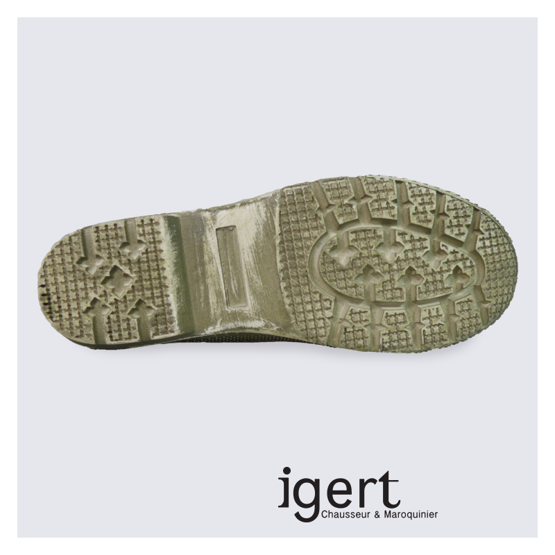 Baskets montantes homme Kdopa kaki tendance