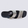 Mules Vital femme en cuir doré confort et tendance Mules Vital femme en cuir doré confort et tendance