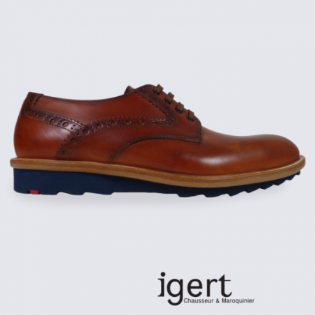 Derbys pour homme Lloyd en cuir marron tendance