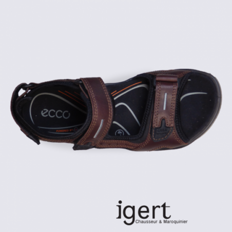 Sandales de marche pour homme Ecco en cuir