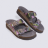 Mules pour femme Mephisto en cuir multicolore Mules pour femme Mephisto en cuir multicolore
