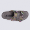 Mules pour femme Mephisto en cuir multicolore Mules pour femme Mephisto en cuir multicolore