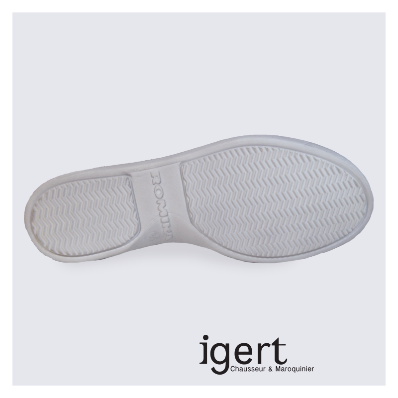 Chaussons pour femme Romika en feutre et fausse fourrure