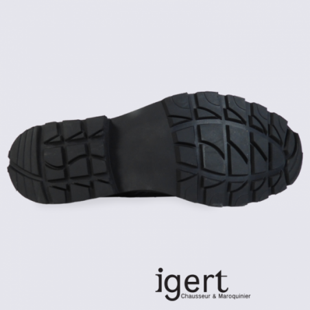 Chaussures hautes à lacets pour Homme Kdopa en cuir noir