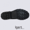 Chaussures hautes à lacets pour Homme Kdopa en cuir noir Chaussures hautes à lacets pour Homme Kdopa en cuir noir
