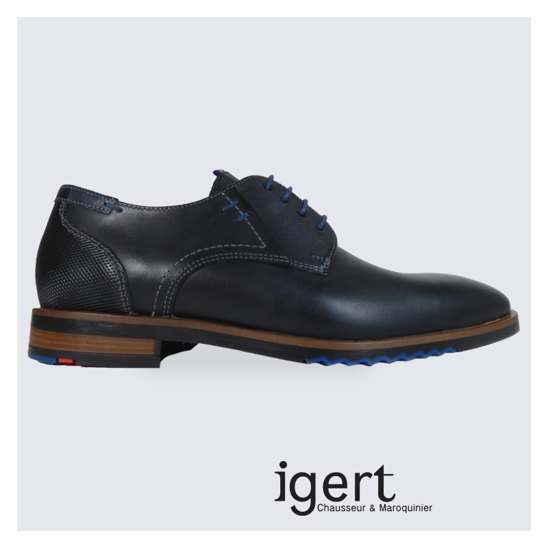Derby pour homme Lloyd en cuir noir tendance