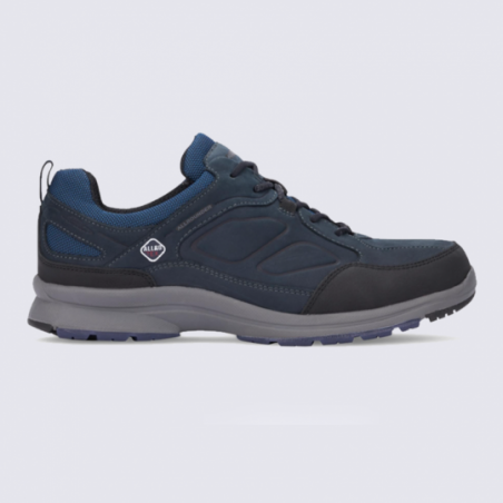 Baskets pour homme Allrounder en cuir bleu