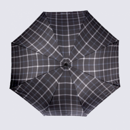 Parapluie homme Isotoner X-tra solide automatique et deperlant à carreaux