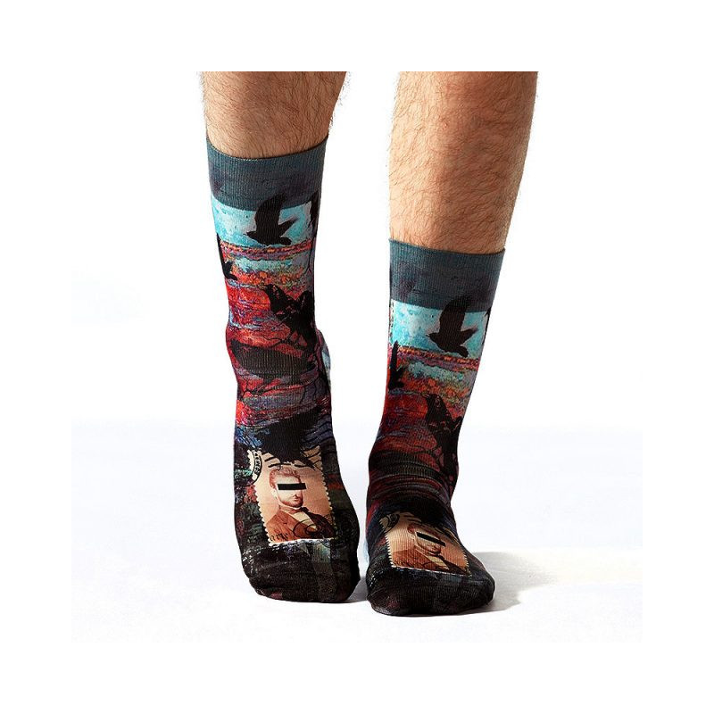 Chaussettes Homme Wigglesteps à motif mystères