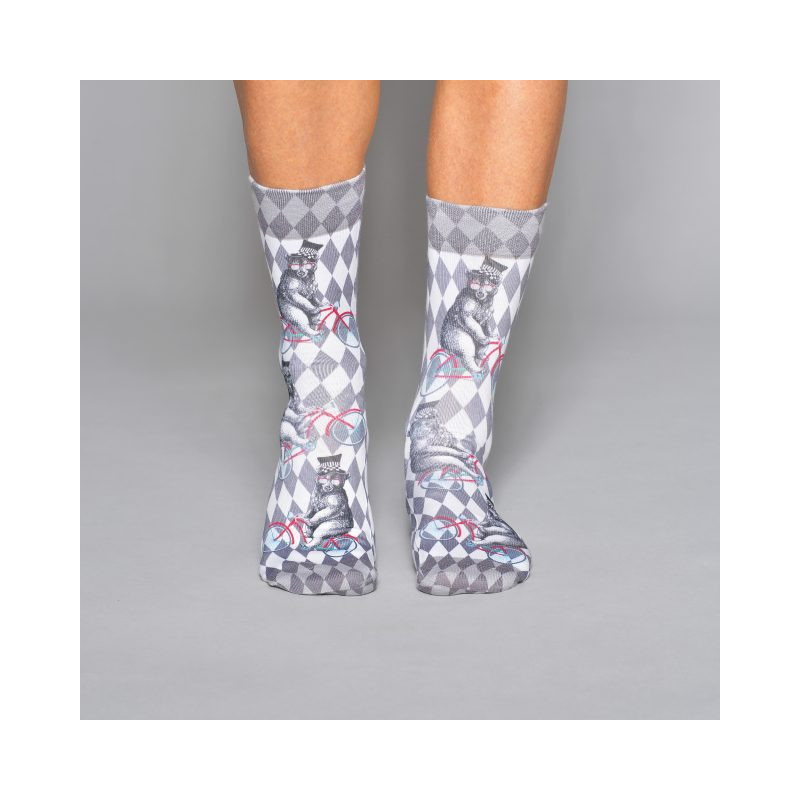 Chaussettes Homme Wigglesteps à motif ours fun
