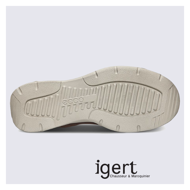 Chaussures Slip-on homme Ecco en cuir perforé