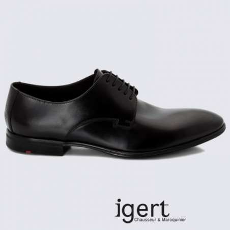 Derby chic pour homme Lloyd en cuir noir