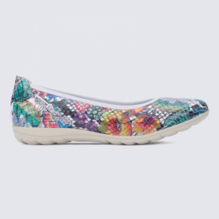 Ballerines Mephisto en cuir multicolore tendance Ballerines Mephisto en cuir multicolore tendance