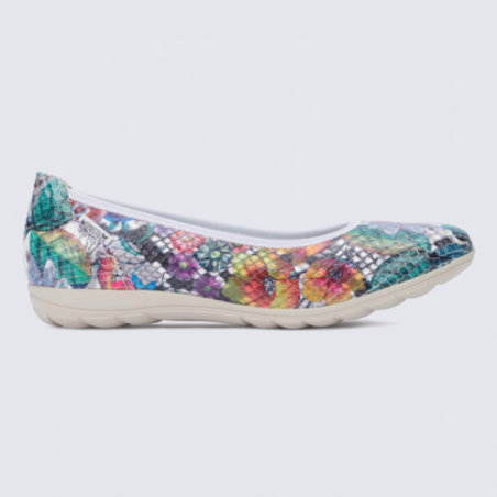 Ballerines Mephisto en cuir multicolore tendance