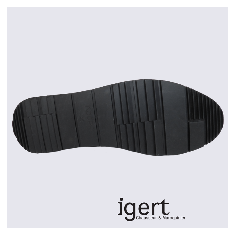 Baskets Kdopa, baskets homme en cuir relief