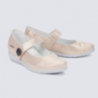 Ballerines à bride Mephisto en cuir rose clair Ballerines à bride Mephisto en cuir rose clair