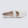 Ballerines à bride élastique Mephisto en cuir beige Ballerines à bride élastique Mephisto en cuir beige