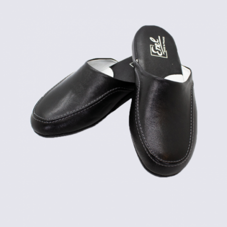 Mules pour homme Erel Laurent en cuir Mules pour homme Erel Laurent en cuir