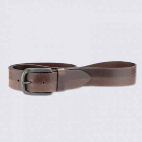 Ceinture Bernd Götz en cuir marron