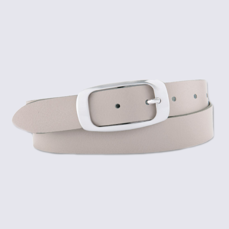 Ceinture pour femme Bernd Götz en cuir taupe clair Ceinture pour femme Bernd Götz en cuir taupe clair