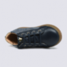 Chaussures à glissière pour fille Babybotte en cuir bleu et doré Chaussures à glissière pour fille Babybotte en cuir bleu et doré