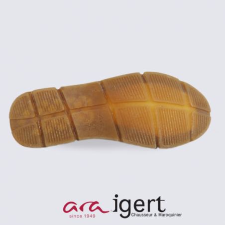 Chaussures en cuir brun à lacets Ara
