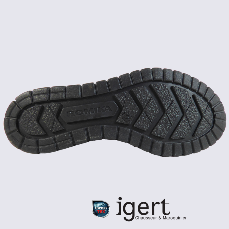 Bottillon à lacets Romika pour femme rouge