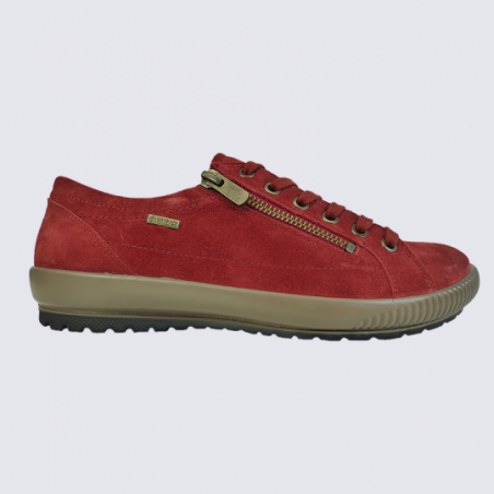 Baskets pour femme Legero en cuir rouge