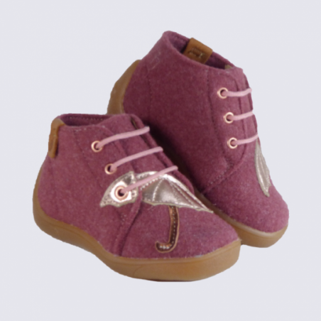 Chausson bebe lacet shop